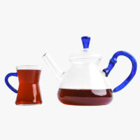 Flamed Teapot